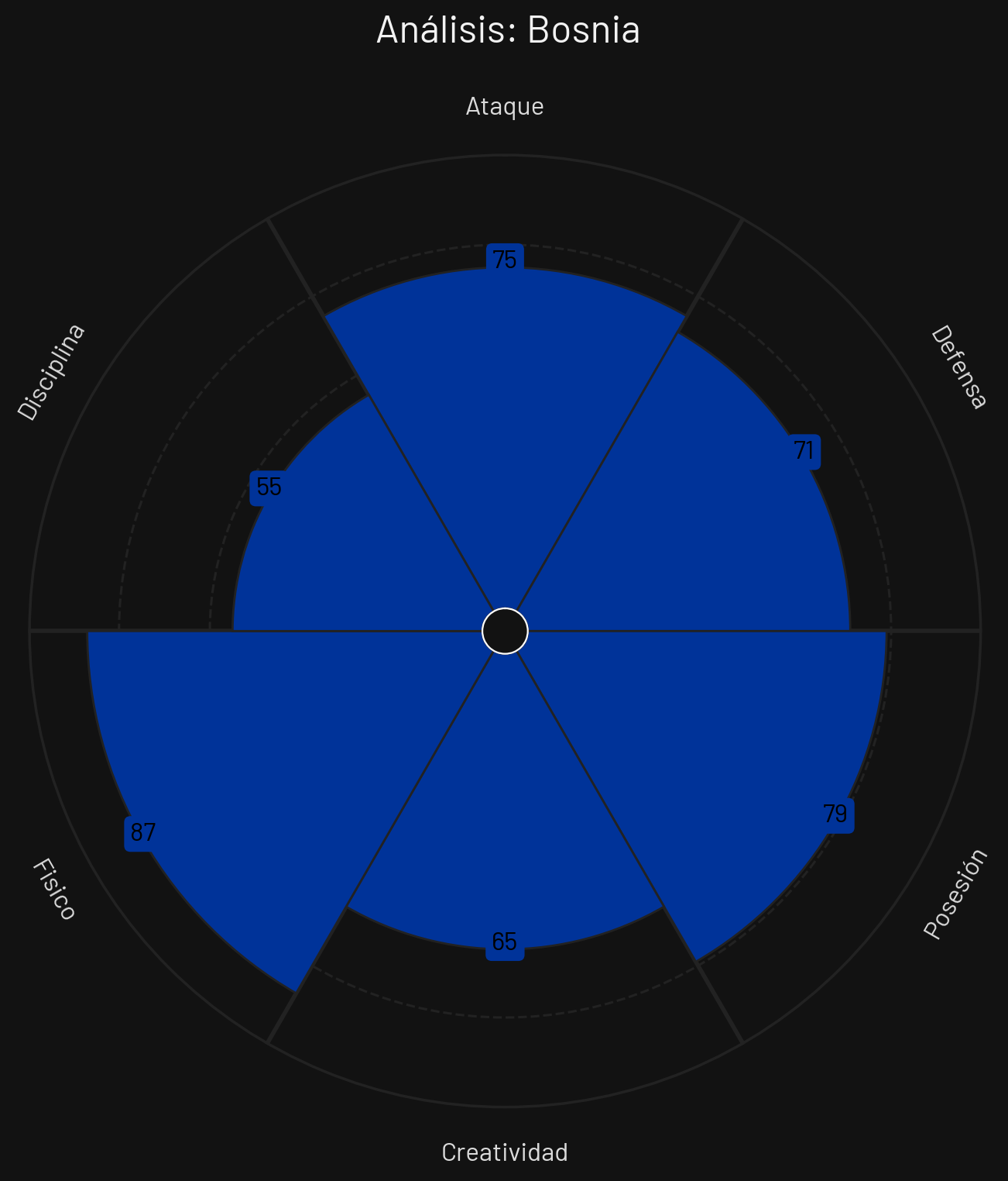 Perfil Táctico Bosnia