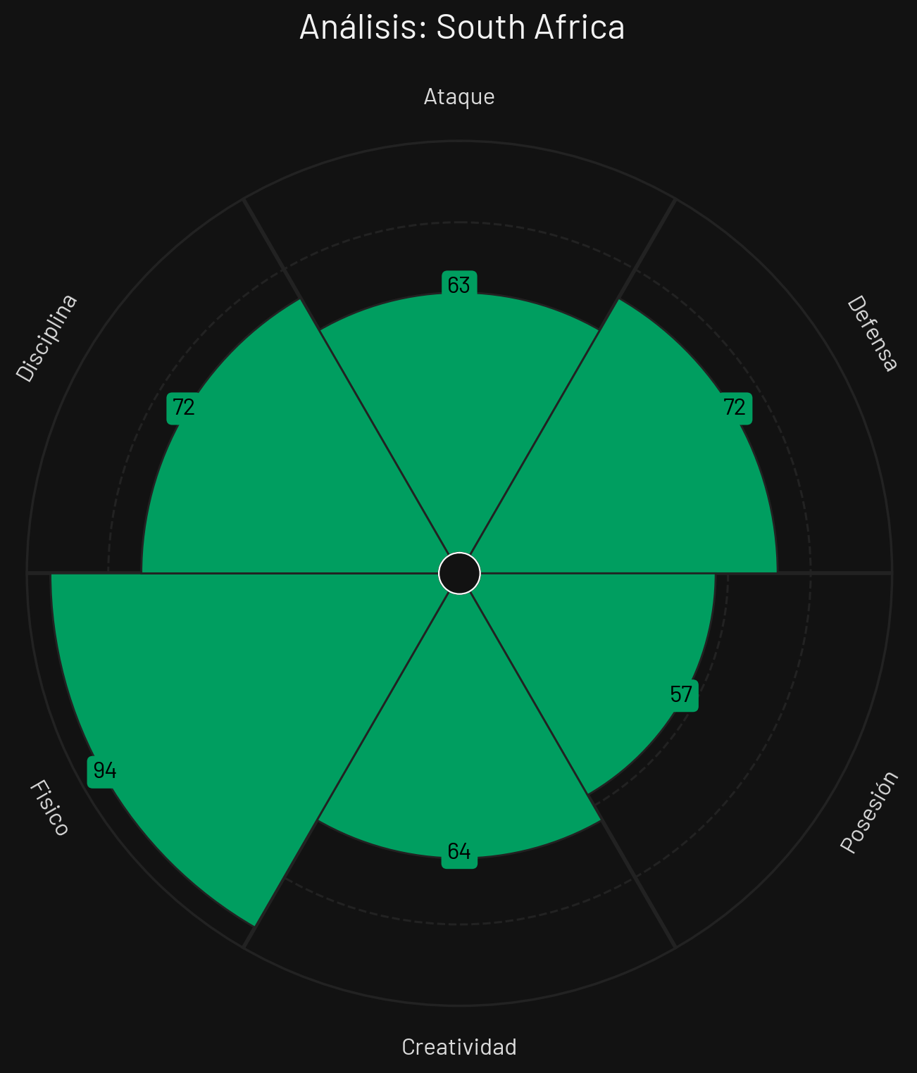 Perfil Táctico Sudáfrica